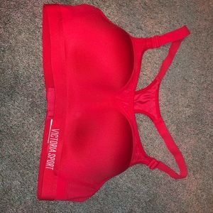 Bright Red Victoria Sport Bra